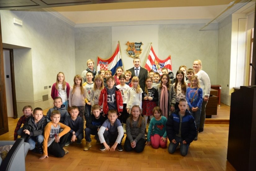 Učenici 7. osnovne škole Varaždin posjetili župana