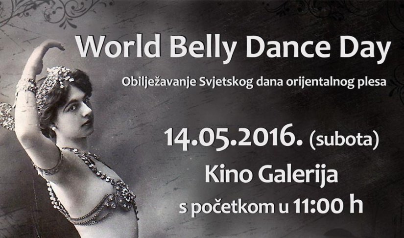 Svjetski dan orijentalnog plesa uz plesni program u Kinu Galerija
