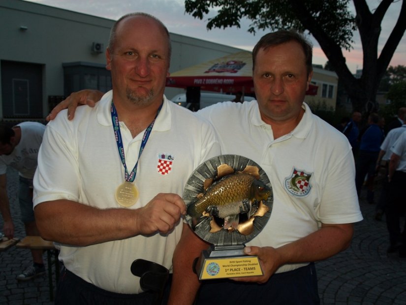 Ivica Bonino Hasan (lijevo) i Kristijan Kosmačin iz varaždinskog su kluba