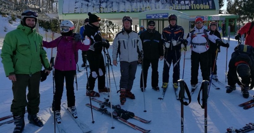 Dvadesetak profesora na stručnom skupu iz skijanja u Sloveniji
