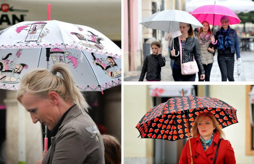 FOTO: Varaždinci subotnju &quot;špicu&quot; proveli pod šarenim kišobranima