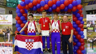 Tri titule prvaka Balkana za Fight Club Kovačić