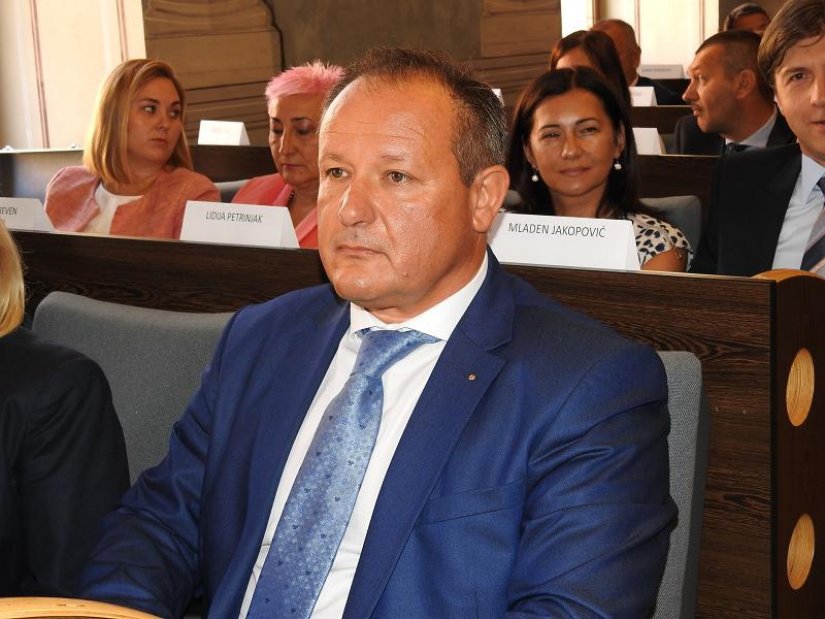 Predsjednik Skupštine Alen Runac, na svečanoj sjednici u povodu Dana Vukovarsko-srijemske županije