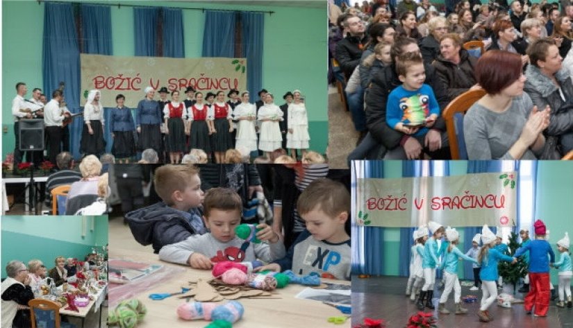 FOTO: Božić v Sračincu“ ponovno donio pravi Božićni duh u općinu Sračinec