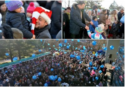 Novi Marof: Više od tisuću ljudi točno u podne dočekalo Novu godinu