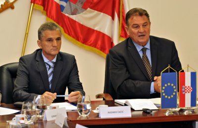 Ministar državne imovine Goran Marić u Varaždinu se sastao s županom, gradonačelnicima i načelnicima