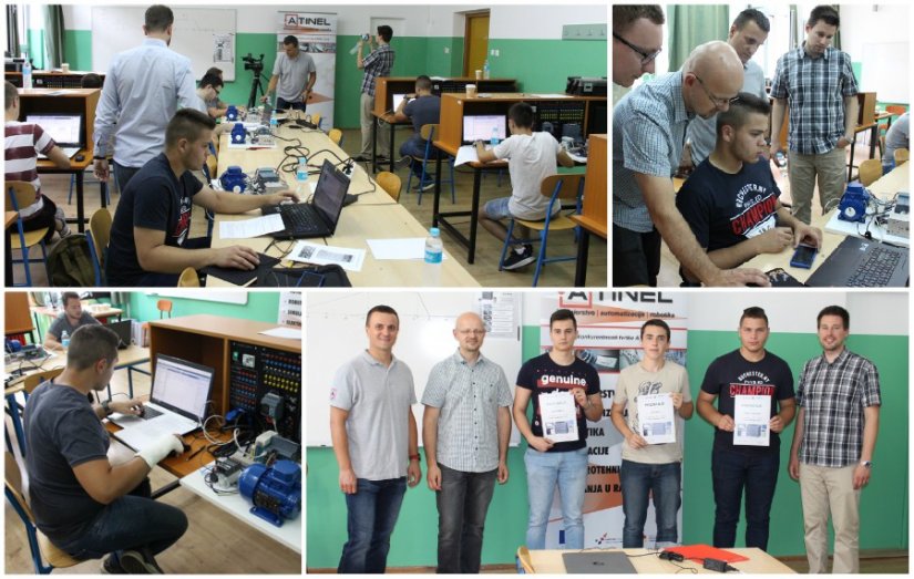 Na Elektrostrojarskoj školi održano 2. natjecanje u programiranju PLC sustava