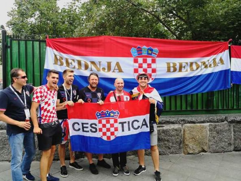 FOTO Tomislav iz Cestice javlja se uživo iz Rusije: Hrvati su &quot;zauzeli&quot; Moskvu