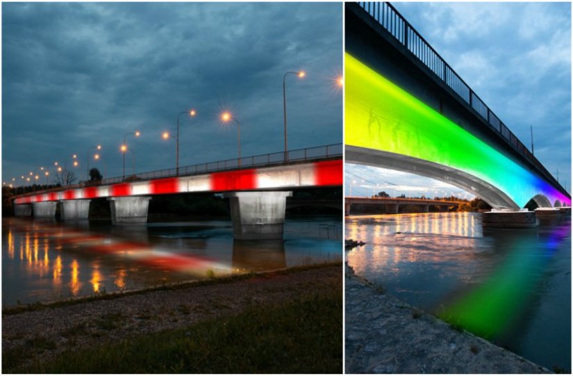 Hoće li Varaždin dobiti novu atrakciju: Dravski most mogao bi biti osvijetljen
