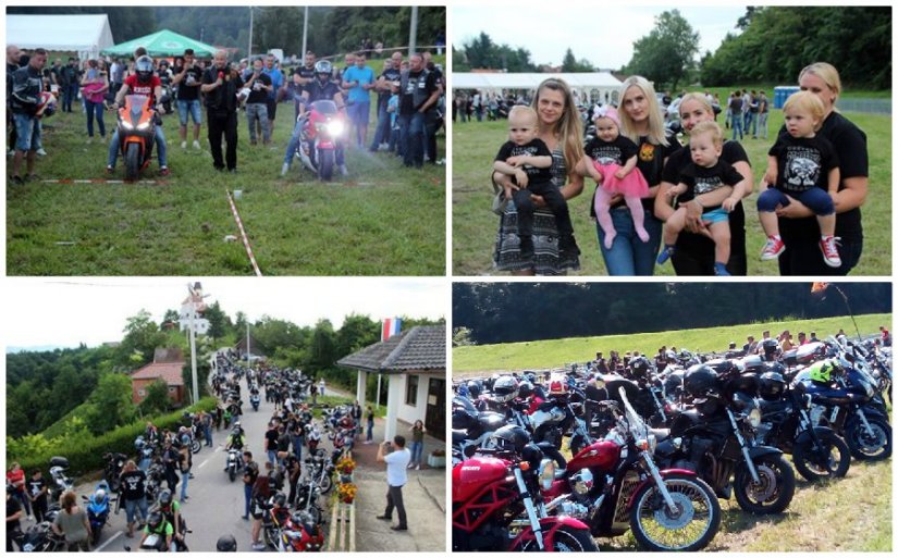 Velik broj bikera iz susjednih općina, gradova, ali i država na 16. međunarodnom motosusretu