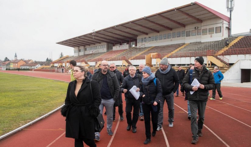 Delegacija Europske atletske federacije obišla stadion Slobode