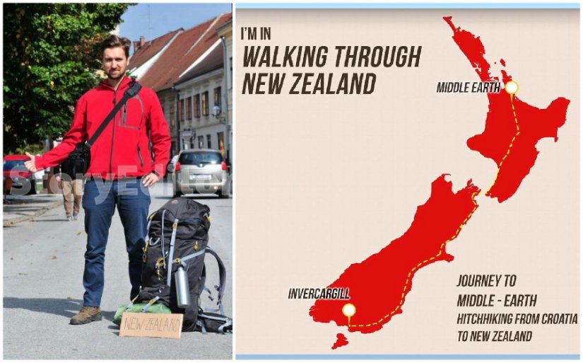 Novi pothvat Tomice Kristića iz Vidovca: Uskoro kreće &quot;cipelcugom&quot; kroz cijeli Novi Zeland