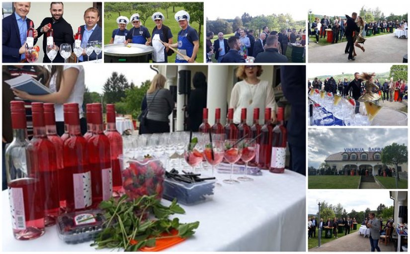 Ugostitelji i poduzetnici oduševljeni novim ljetnim okusom vina Vinarije Šafran