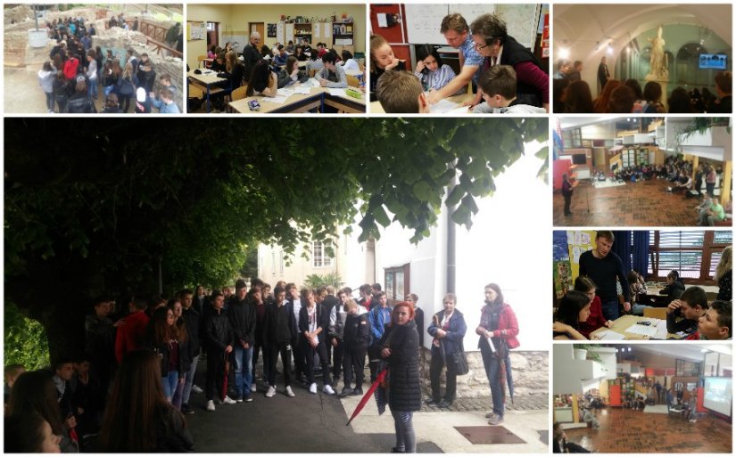 S učenicima iz Ljutomera toplički učenici obilježili Dan Europe