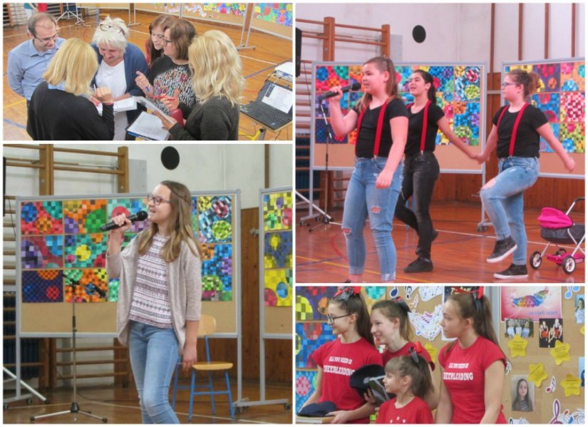 FOTO &quot;Talent za 5&quot; oduševio: uz Dan V. OŠ Varaždin učenici izvodili trikove, pjevali i svirali