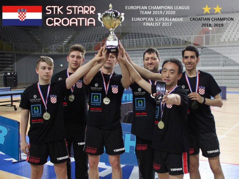 Zanimljiv ždrijeb za varaždinski STK Starr u Ligi prvaka