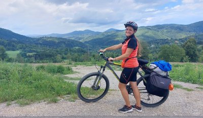 AVANTURA ŽIVOTA Varaždinka Patricia Lacković biciklom se zaputila do jadranske obale