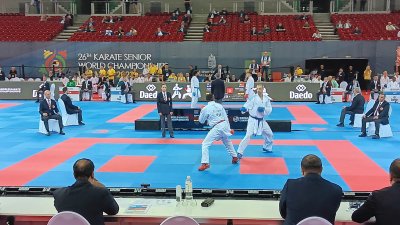 Muška karate reprezentacija uspješna u 1. kolu SP-a u Budimpešti, obol slavlju dao i Enes Garibović