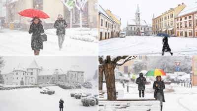 FOTO Snježna idila zavladala ulicama i trgovima baroknog grada