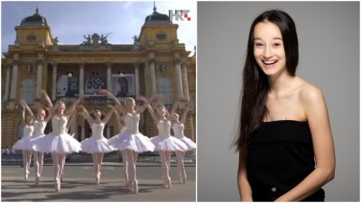 Varaždinska balerina Marta Sironić otplesala na ritmove &quot;Rim Tim Tagi Dima&quot; Baby Lasagne
