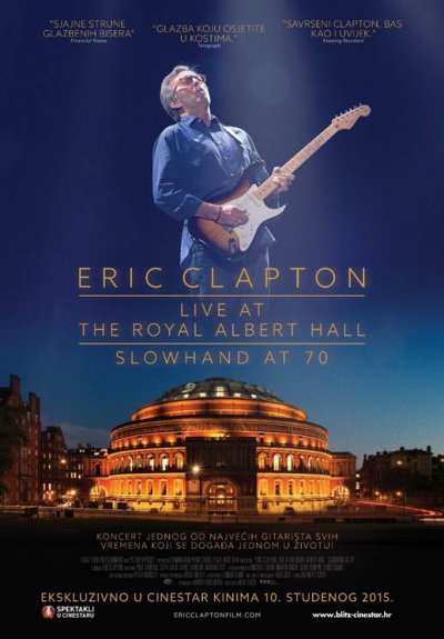 Koncert Erica Claptona u CineStaru Varaždin