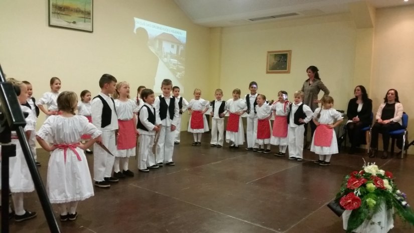U prigodnom programu nastupila su i djeca iz Dječjeg vrtića Potočić