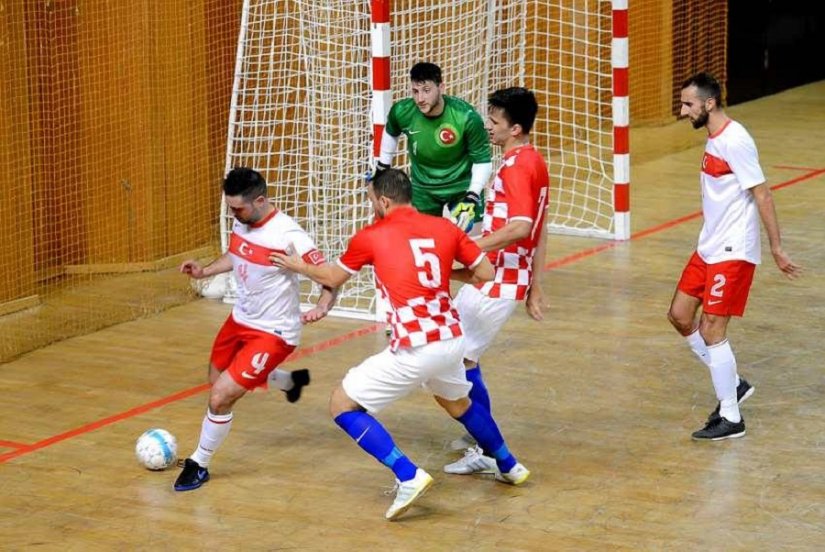 Futsal spektakl u Areni, susret reprezentacija Hrvatske i Japana