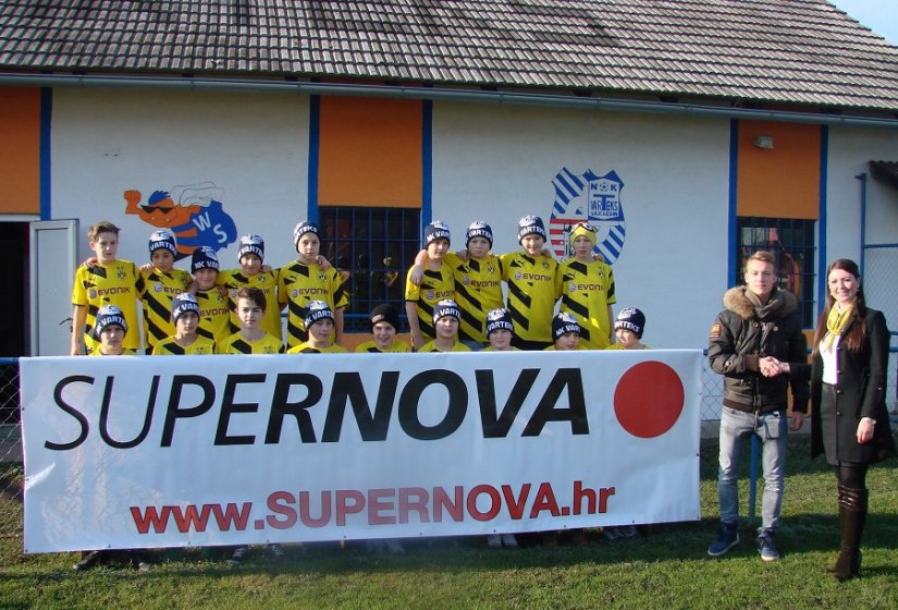 Supernova donirala NK Varteksu dresove Borussije Dortmund vrijedne 15.000,00 kuna!