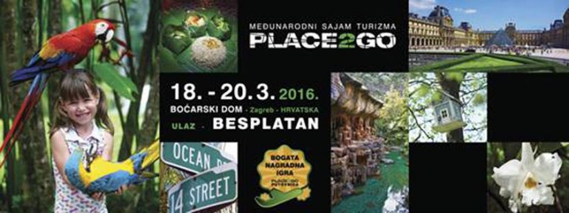 U petak, 18. ožujka u Boćarskom domu u Zagrebu počinje Place2go - Međunarodni sajam turizma