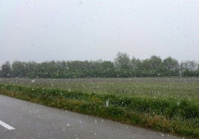 FOTO: Snijeg zabijelio Petrijanec, Vinicu, Cesticu...