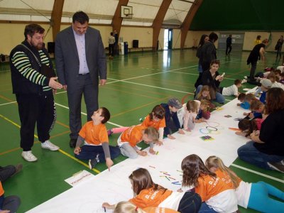 FOTO: Likovnom radionicom otvoren Olimpijski festival dječjih vrtića Grada Varaždina