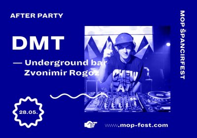 DMT će vas zabavljati na završnom partyiju MOP festivala u subotu
