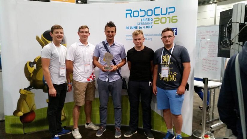Ludbreški robotičari osvojili prvo mjesto na svjetskom Robocup natjecanju