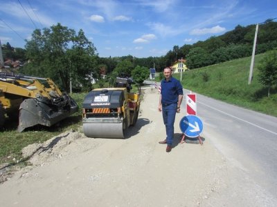 Novi Marof: Uređenje pješačke staze u Remetincu i potpornog zida u Strmcu