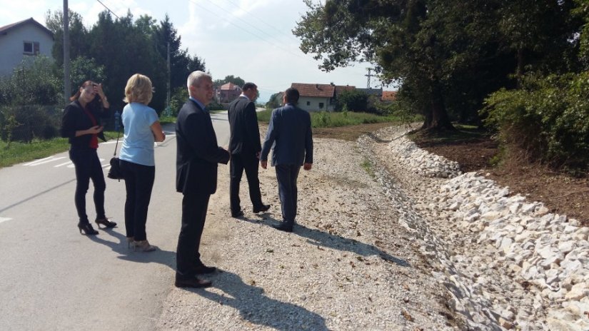 FOTO Zamjenik ministra poljoprivrede u Vidovcu: Riješen je problem poplava