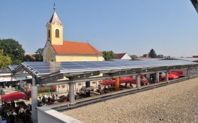 FOTO: Na krovu varaždinskog placa proradila solarna elektrana