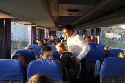 Ludbreški gradonačelnik pridružio se učenicima u vožnji školskim autobusom