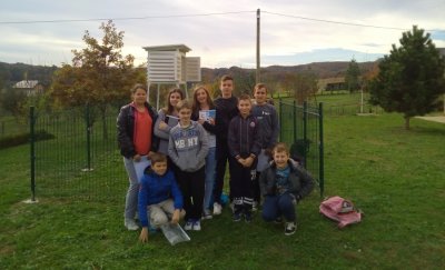 Osnovnoškolci iz Klenovnika posjetili meteorološku postaju u Bednji
