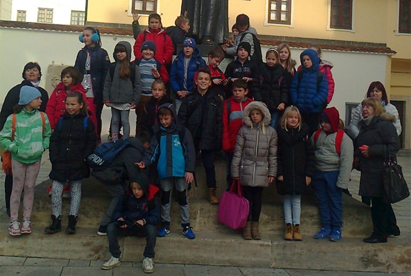 Toplički učenici na terenskoj nastavi istraživali Varaždin