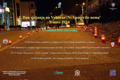 Sutra u Ivancu mimohod sjećanja na žrtve Vukovara