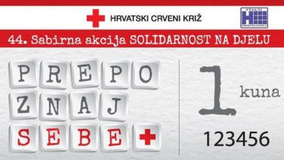 Gradski crveni križ Varaždin skupio 33 tisuće kuna za socijalno ugrožene obitelji
