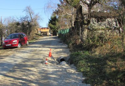 Novi Marof: Započela sanacija ceste u Kamenoj Gorici