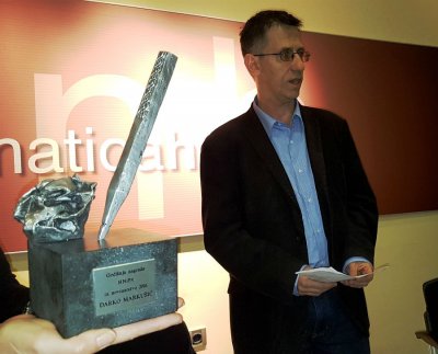 Novinar Darko Markušić dobitnik nagrade za najbolji novinarski rad u 2016. godini