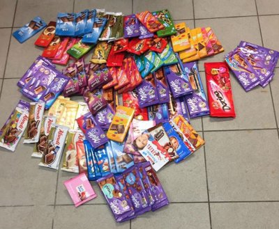 Lara iz Varaždina (9) tri mjeseca skupljala 103 čokolade za socijalnu samoposlugu