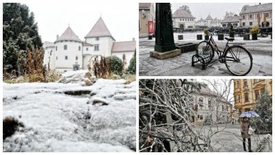 FOTO Snijeg zabijelio Varaždin