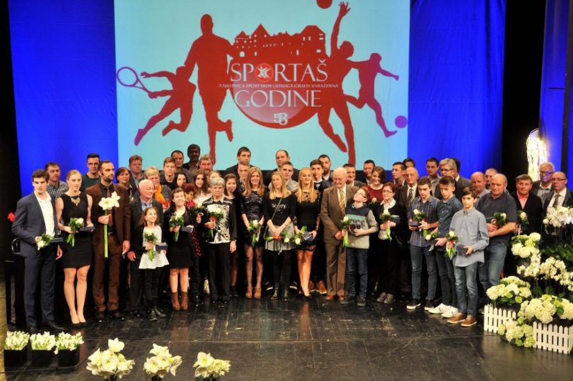 Laureati s prošlogodišnje svečanosti proglašenja najboljih u varaždinskom sportu za 2015.