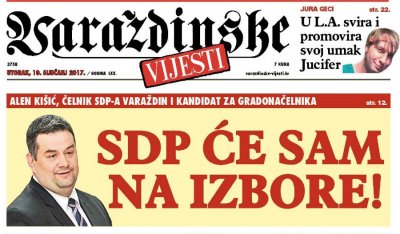 SDP najavio samostalnu listu, ali sutra ipak dogovori s HNS-om oko koalicije za Varaždin?