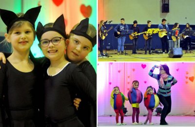 FOTO  Sportsku dvoranu u Graberju jučer ispunili pjesma, ples i dječje veselje