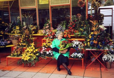 Štefica Košutić (86) već 50 godina prodaje cvijeće na varaždinskom placu