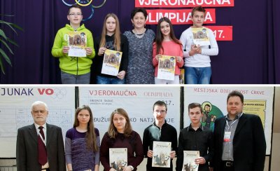 Učenici OŠ Trnovec i Prve gimnazije najbolji na natjecanju iz vjeronauka